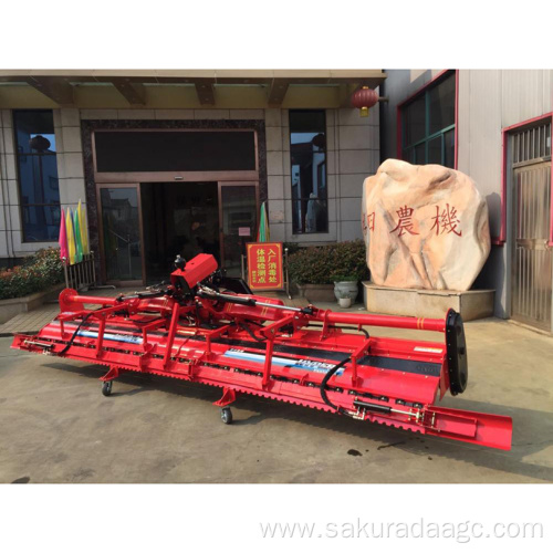 Detection method of paddy field leveling paddle mixer